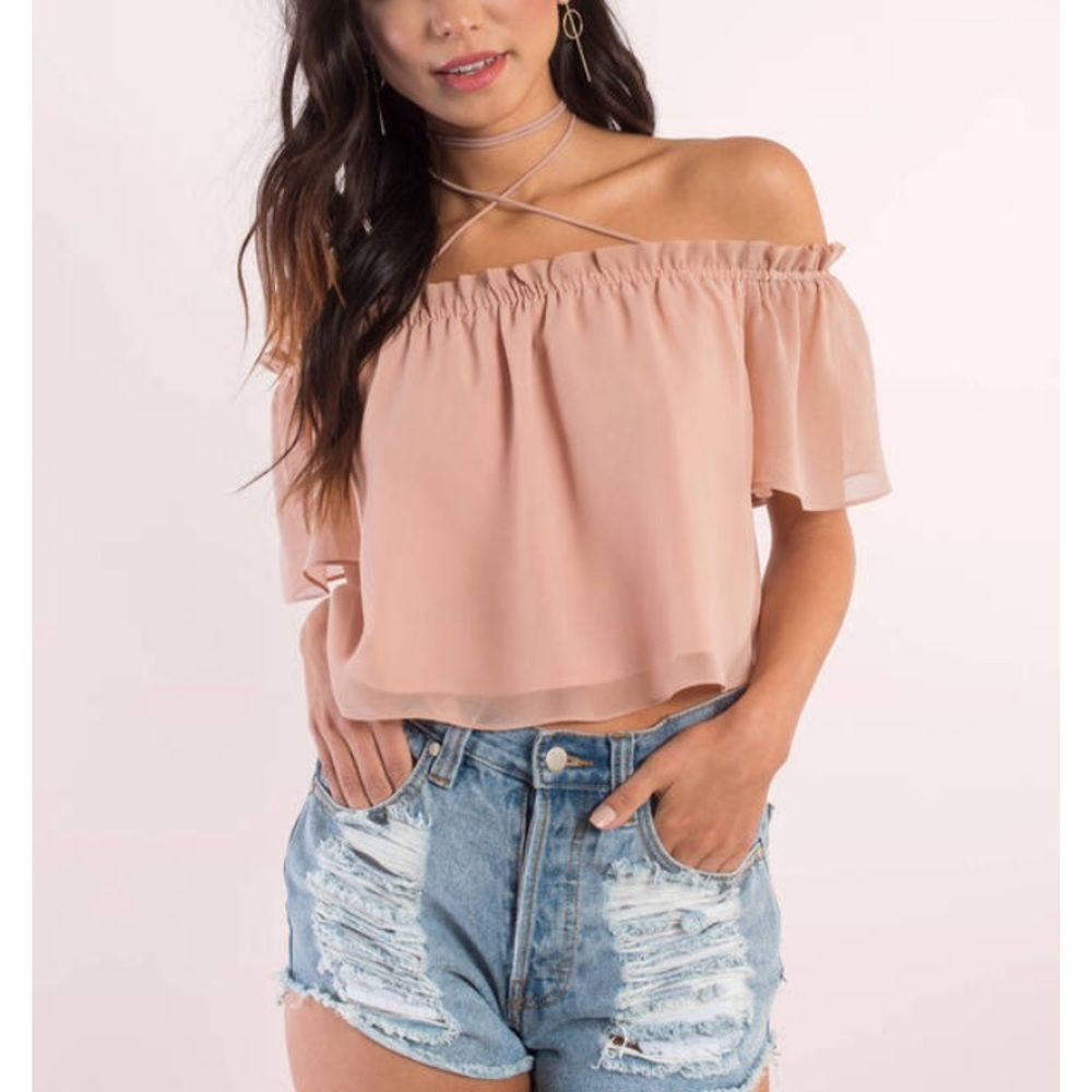 Tobi Off the Shoulder Top